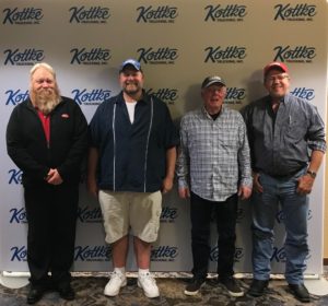 Our Hall of Fame drivers: John, Jeff, Tom and Rick.
